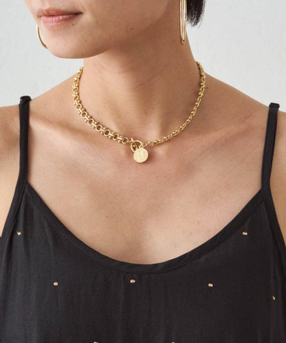 GALENA 硬幣鏈條頸鍊