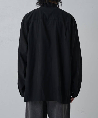 銅氨混紡寬鬆襯衫