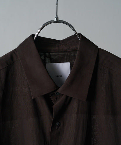 銅氨混紡寬鬆襯衫