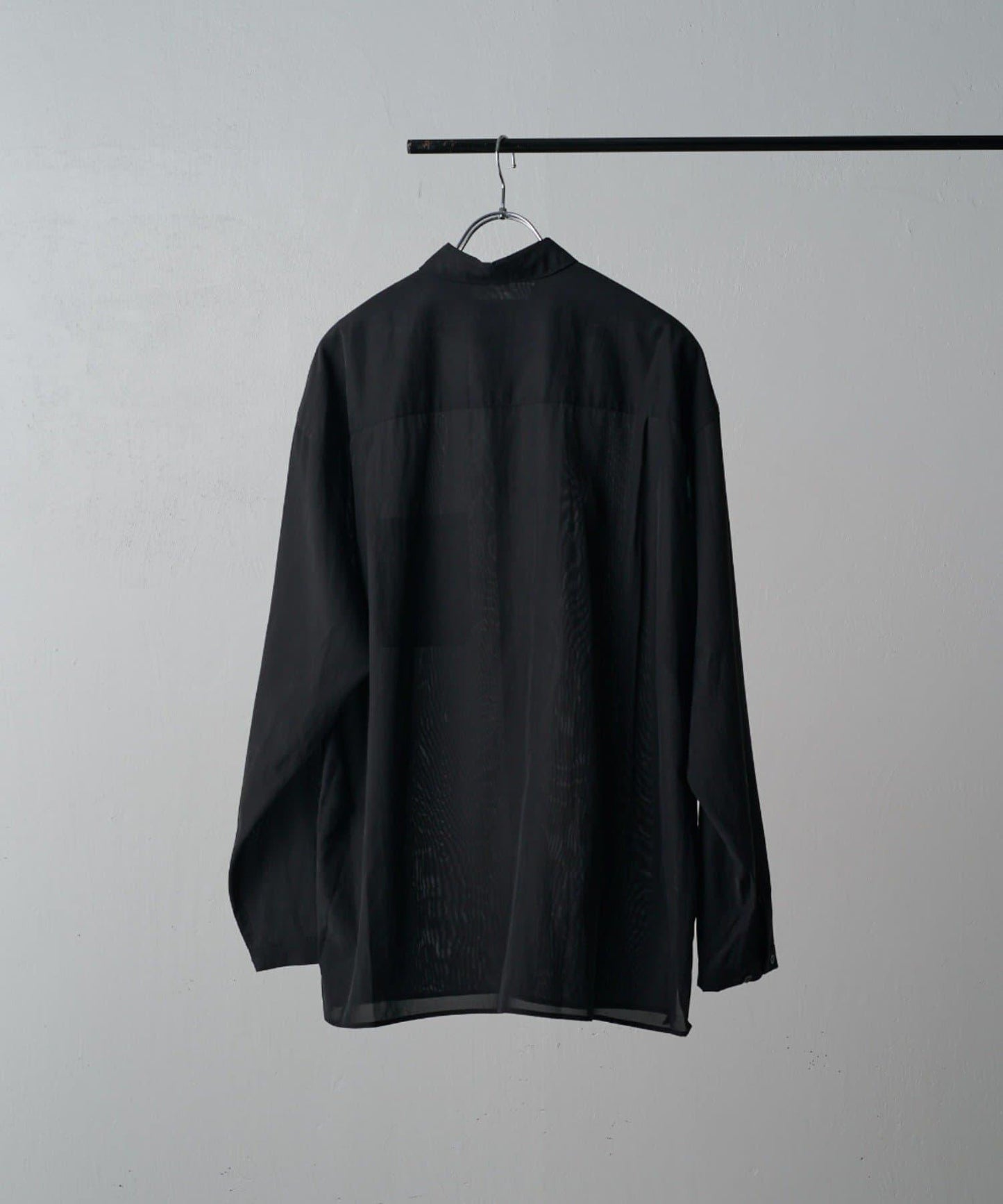 銅氨混紡寬鬆襯衫