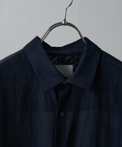 銅氨混紡寬鬆襯衫