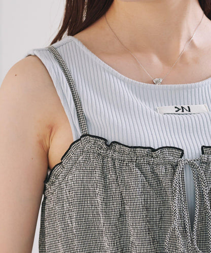 網絡限定 小個子尺碼 兩種尺碼 荷葉邊 吊帶連體褲