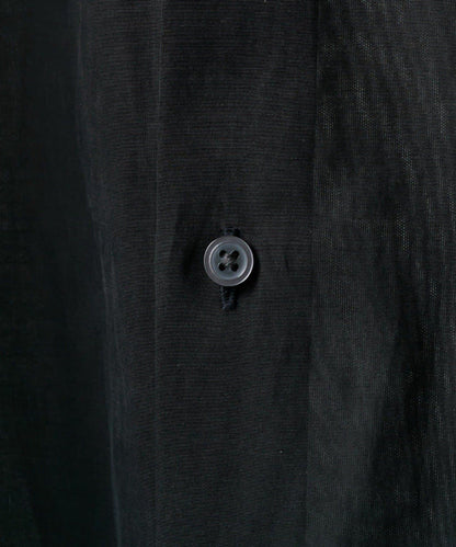 銅氨混紡寬鬆襯衫