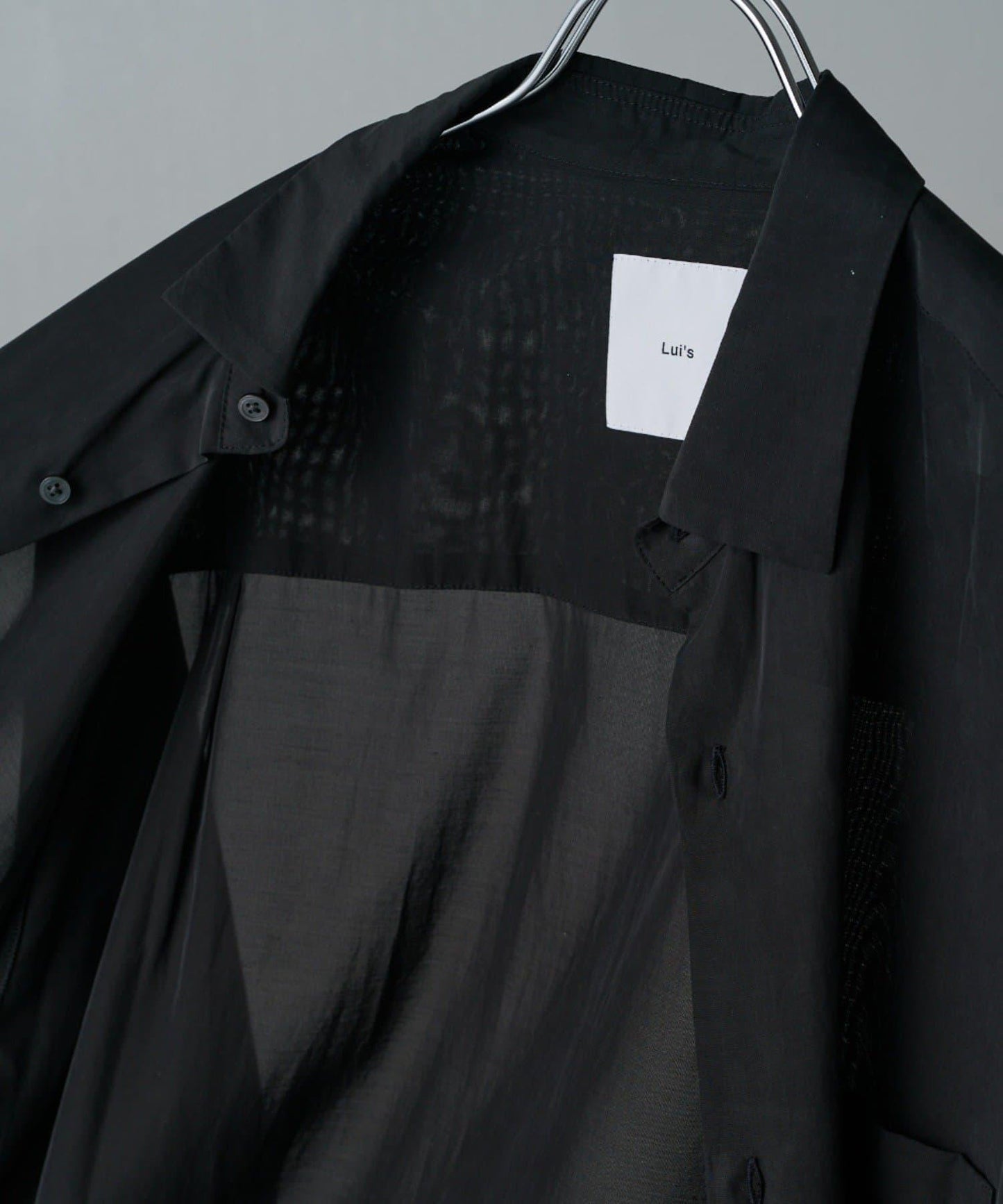 銅氨混紡寬鬆襯衫