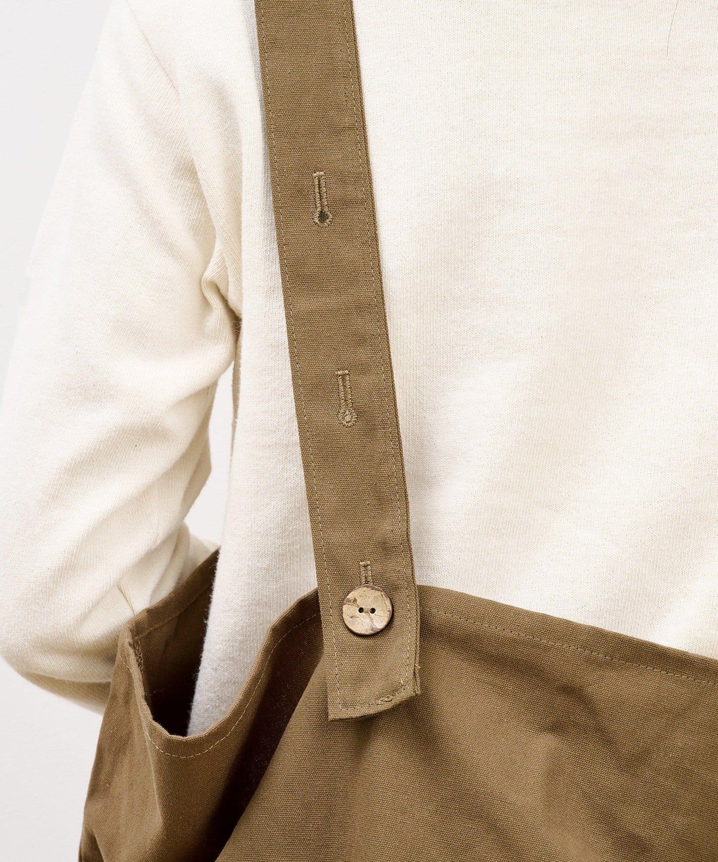 4way 單肩設計 圍裙