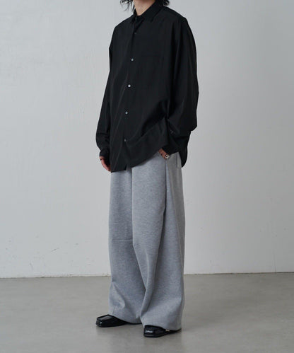 銅氨混紡寬鬆襯衫