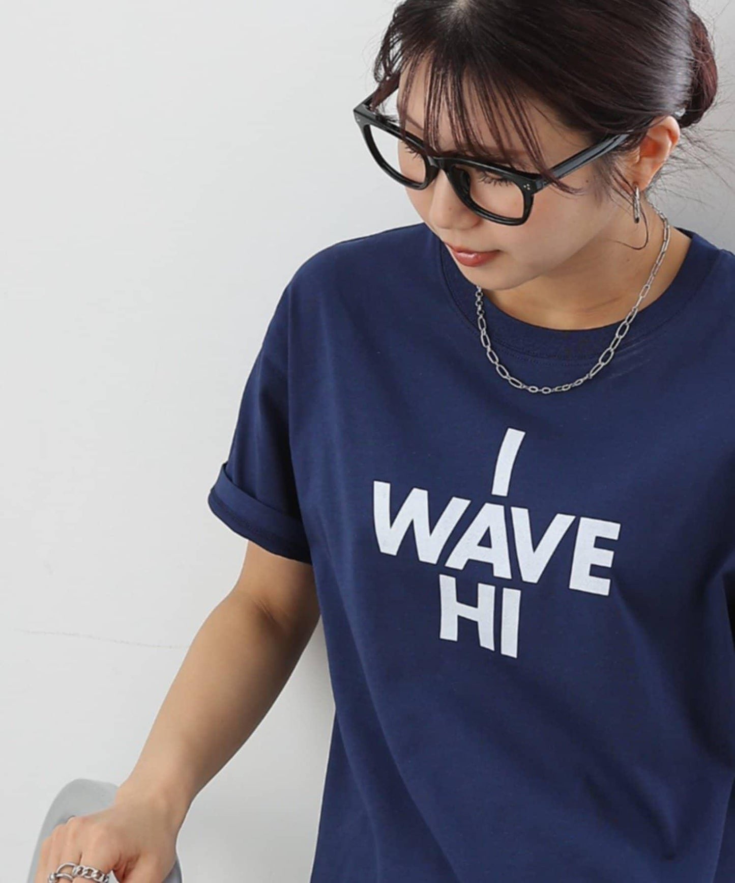 I WAVE HI T恤