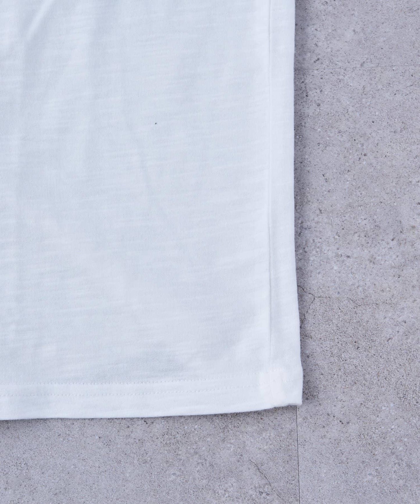 男女同款 大碼可選 竹節針織 顏料染Logo T恤