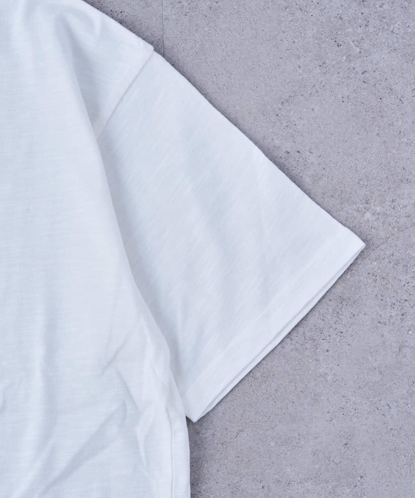 男女同款 大碼可選 竹節針織 顏料染Logo T恤