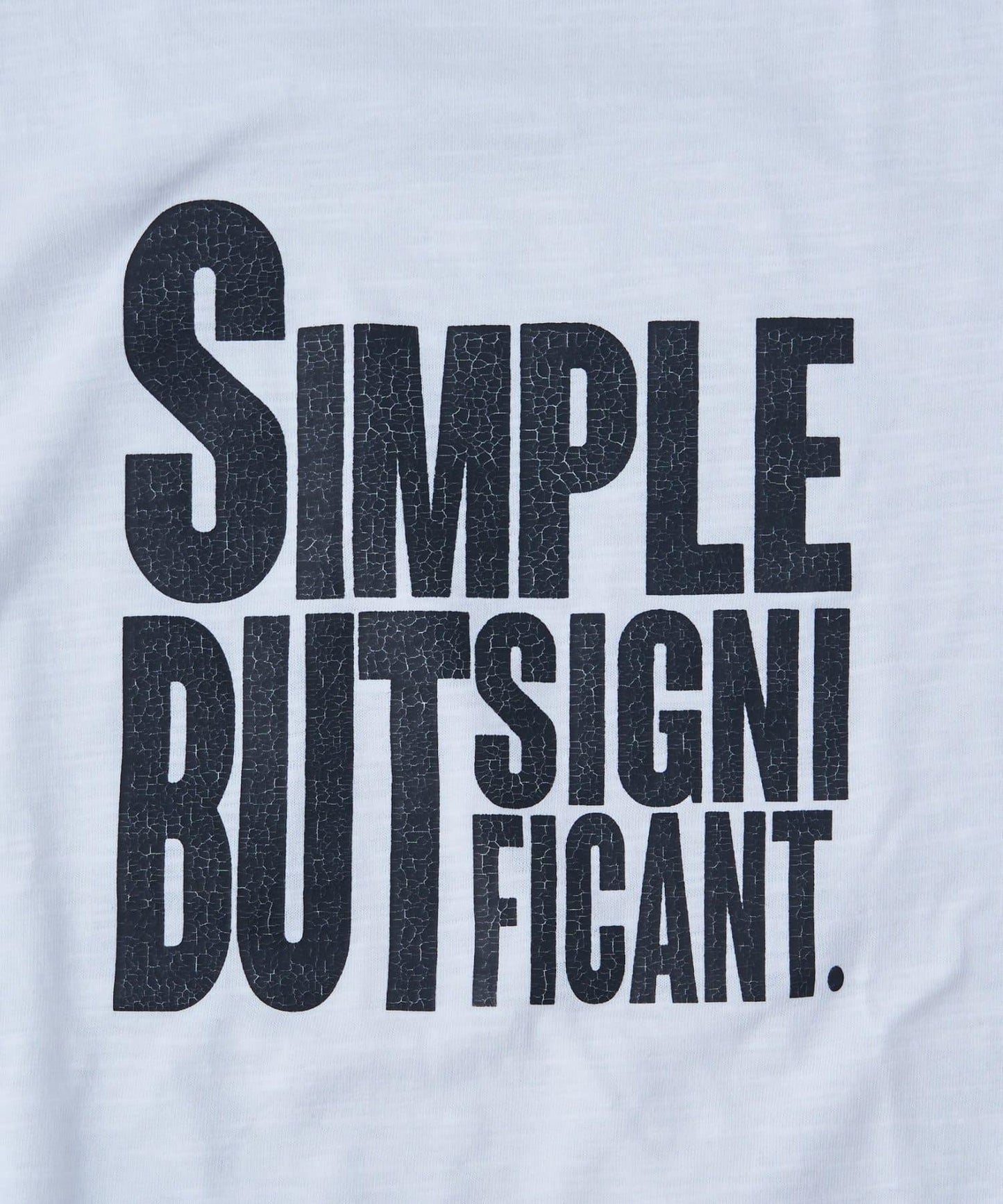 男女同款 大碼可選 竹節針織 顏料染Logo T恤