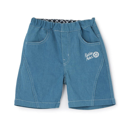 刺繡五分丈廚師褲