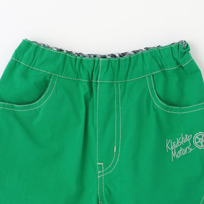 刺繡五分丈廚師褲