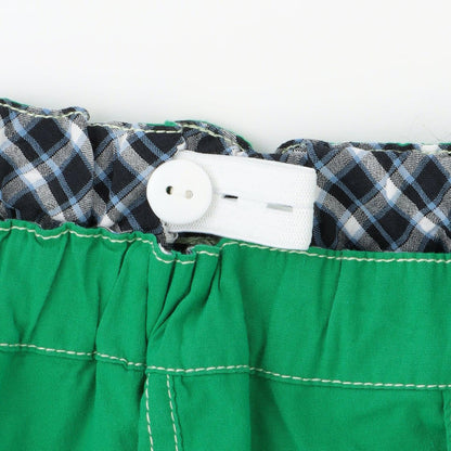 刺繡五分丈廚師褲