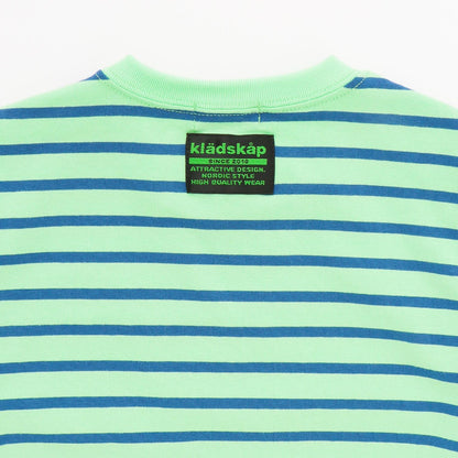 貼布條紋短袖T恤