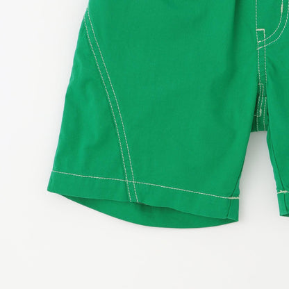 刺繡五分丈廚師褲