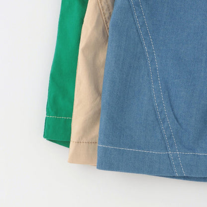 刺繡五分丈廚師褲