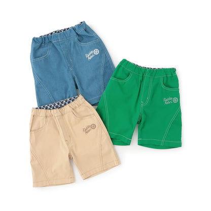 刺繡五分丈廚師褲