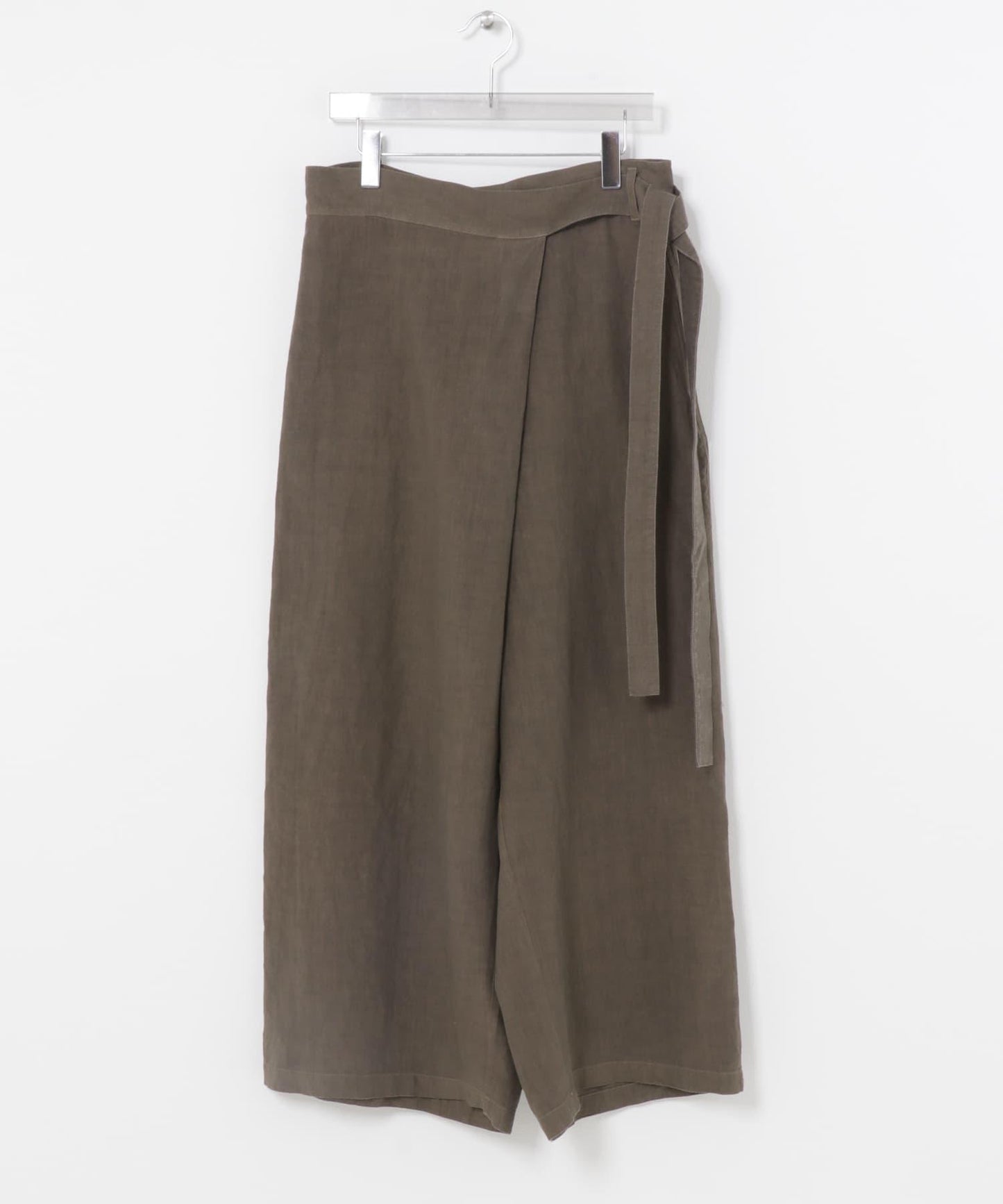 裹式 IRISH LINEN 褲子 WRAP PANTS