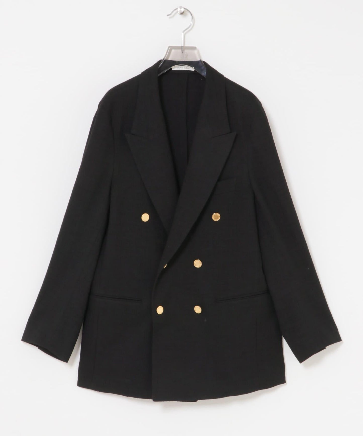 COUTURE D’ADAM 夏季粗花呢 雙排扣 西裝外套