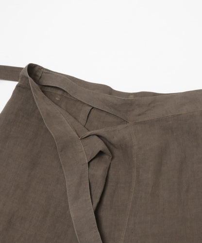 裹式 IRISH LINEN 褲子 WRAP PANTS