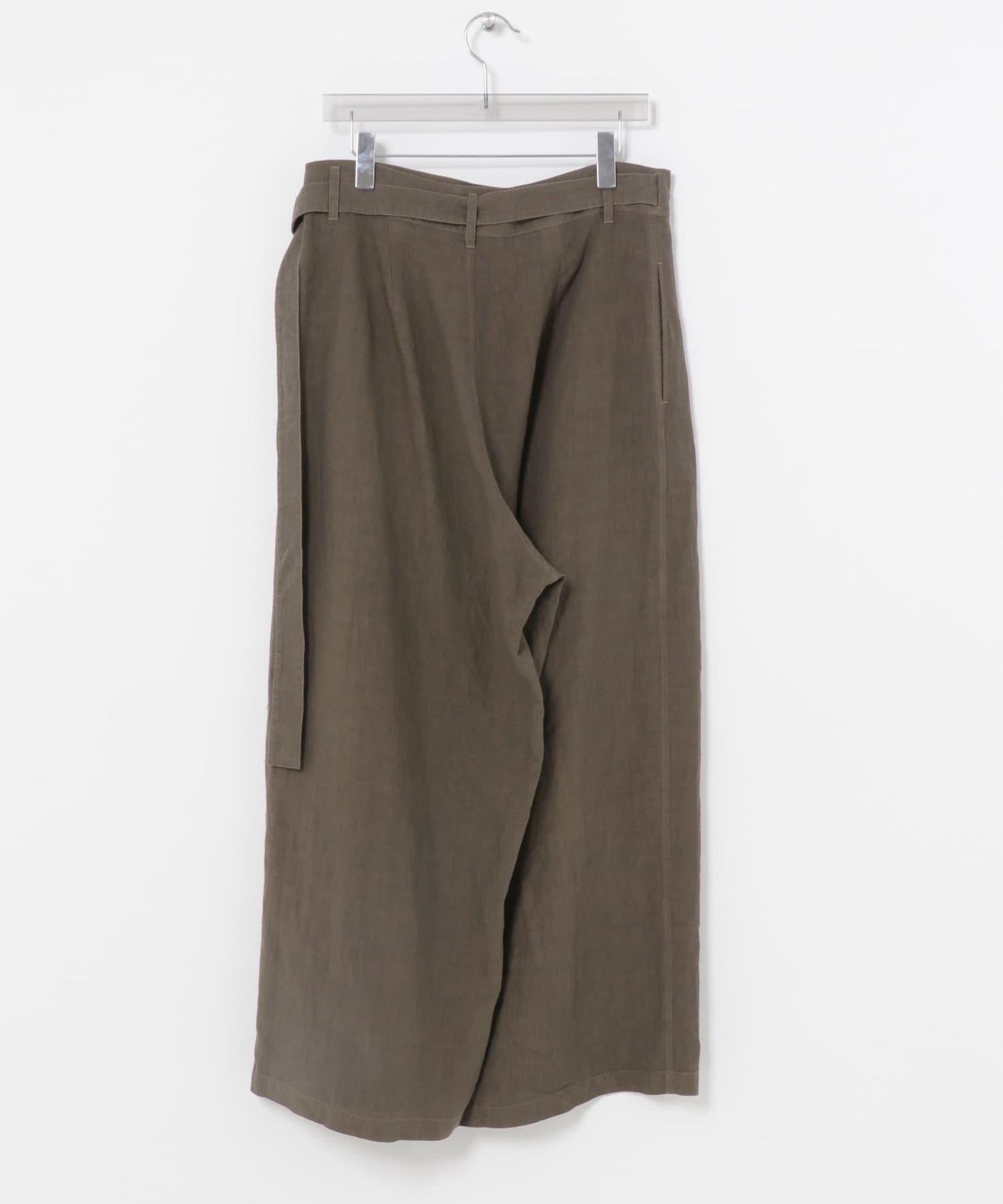 裹式 IRISH LINEN 褲子 WRAP PANTS