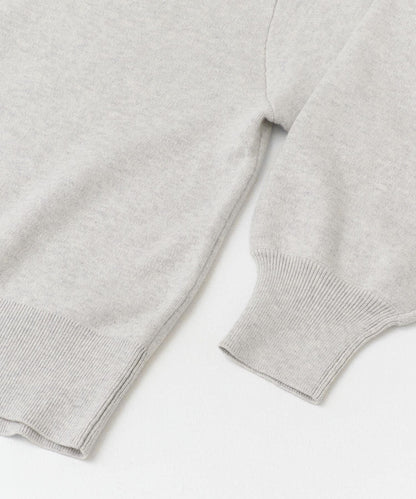 中性棉羊絨順滑針織套頭衫