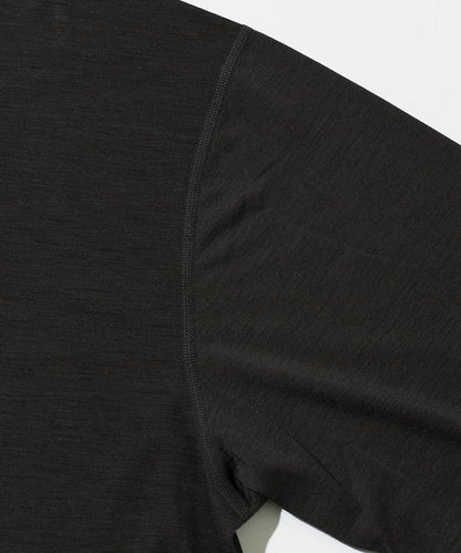 可機洗 美利奴羊毛混紡 長袖T恤