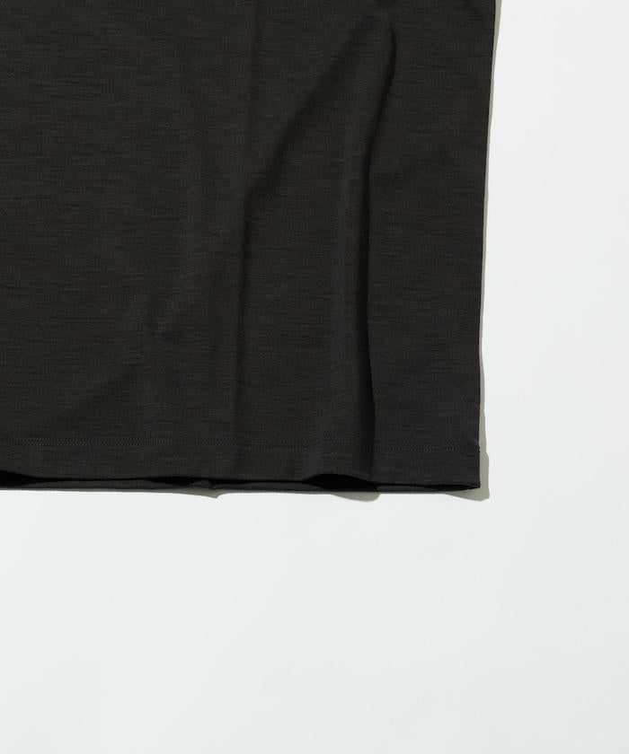 可機洗 美利奴羊毛混紡 長袖T恤