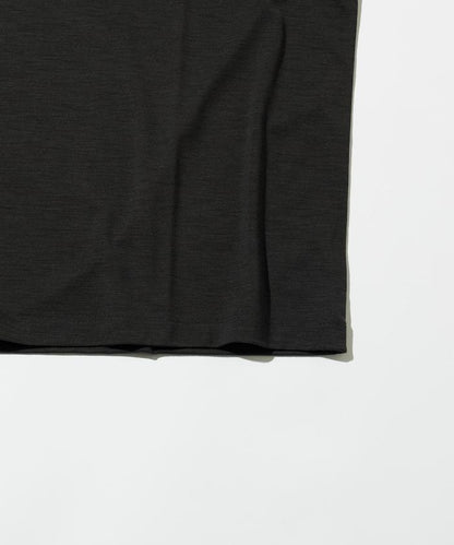 可機洗 美利奴羊毛混紡 長袖T恤