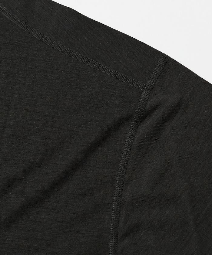 可機洗 美利奴羊毛混紡 長袖T恤