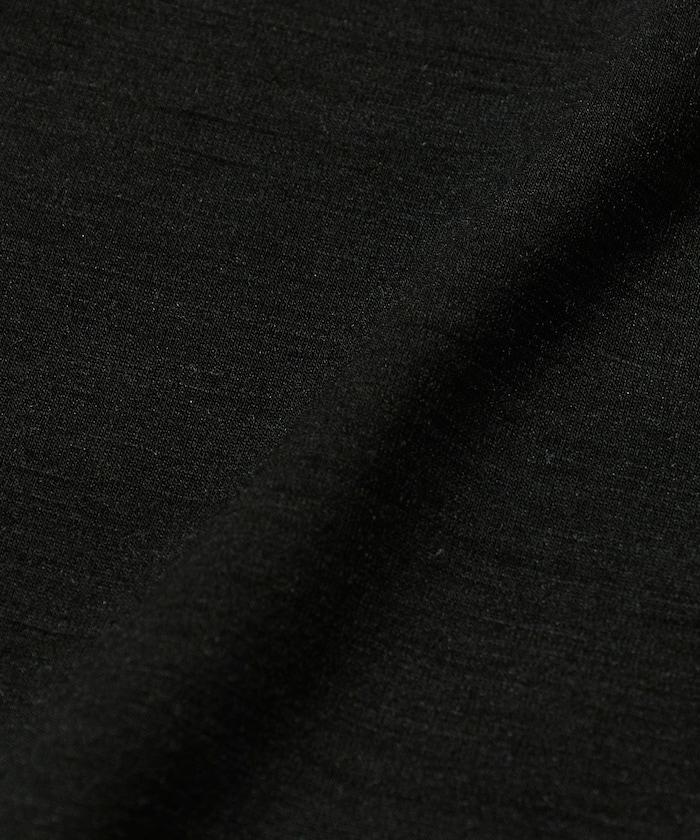 可機洗 美利奴羊毛混紡 長袖T恤