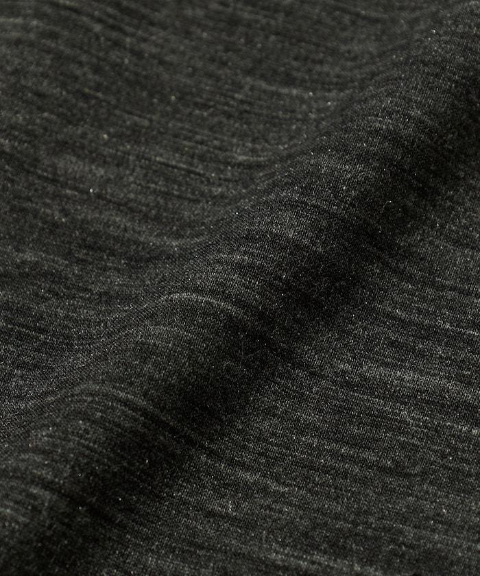 可機洗 美利奴羊毛混紡 長袖T恤