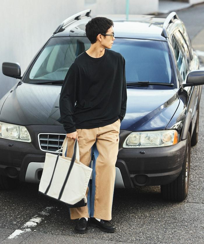 可機洗 美利奴羊毛混紡 長袖T恤