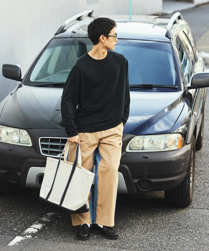 可機洗 美利奴羊毛混紡 長袖T恤