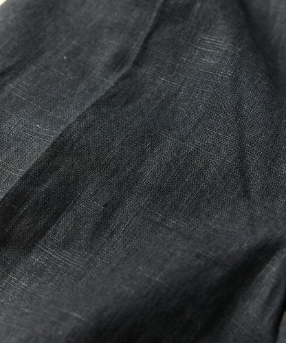 亞麻棉鬆緊休閒短褲