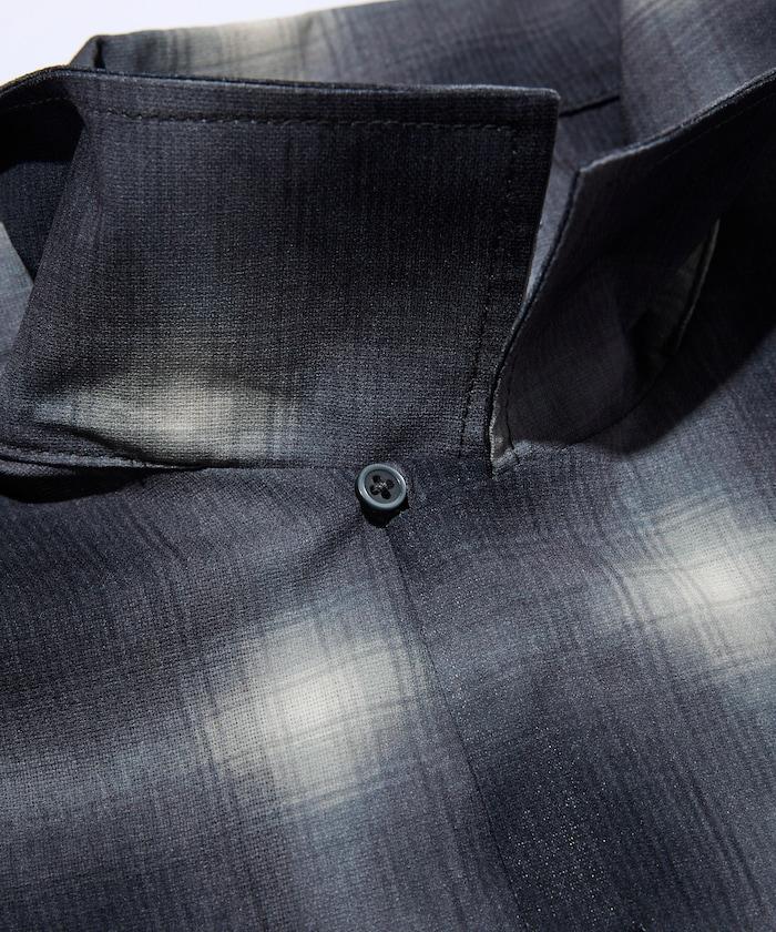 網眼材質 ＋ 寬鬆廓形 ＋ 滿版圖案設計 ＋ 開襟 ＋ 短袖襯衫 最終商品名： 網眼寬鬆廓形滿版圖案開襟短袖襯衫