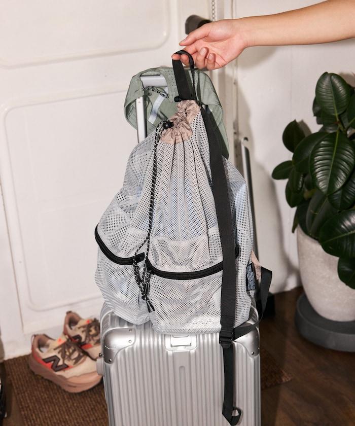 MESH網眼抽繩 揹包 聯名款