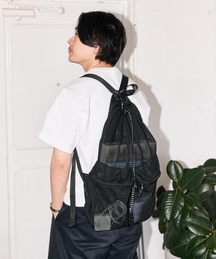 MESH網眼抽繩 揹包 聯名款