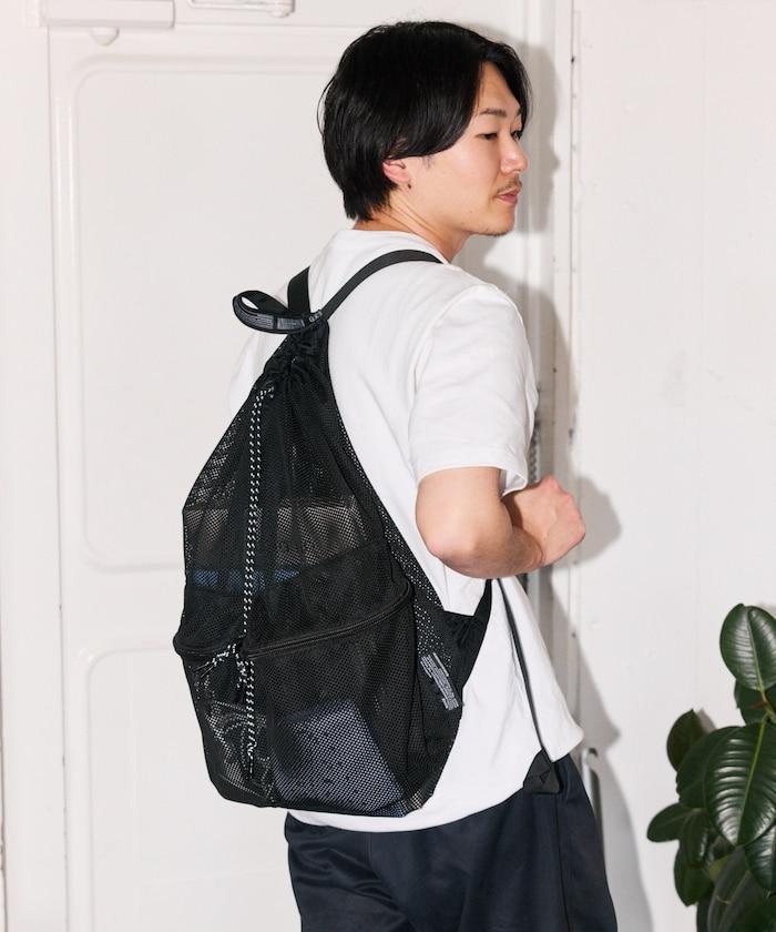 MESH網眼抽繩 揹包 聯名款