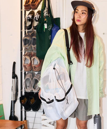 MESH網眼抽繩 揹包 聯名款