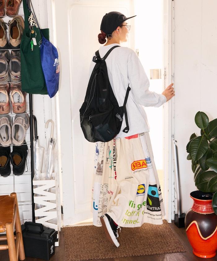 MESH網眼抽繩 揹包 聯名款