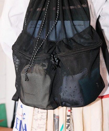 MESH網眼抽繩 揹包 聯名款