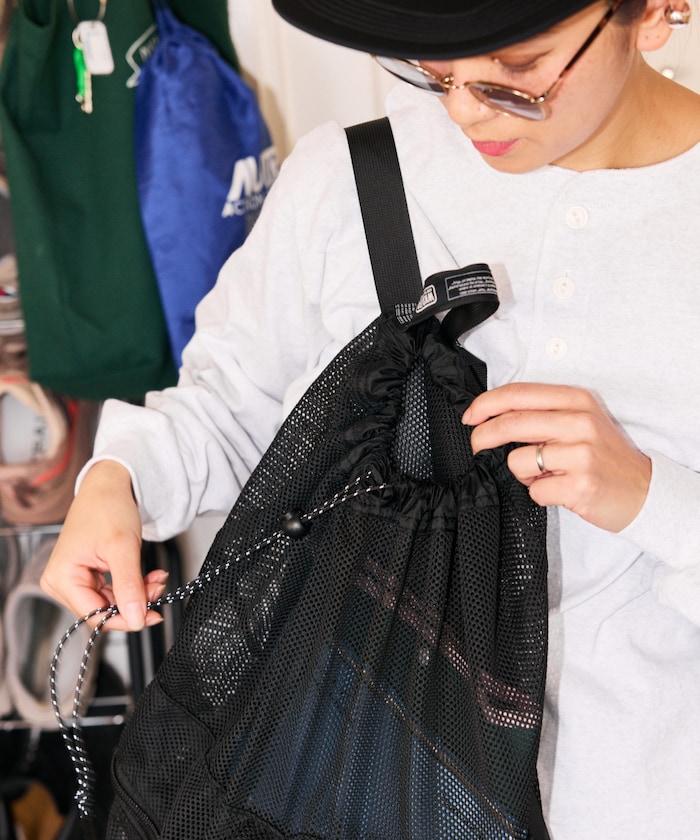 MESH網眼抽繩 揹包 聯名款