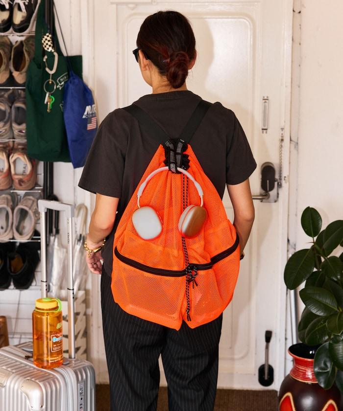 MESH網眼抽繩 揹包 聯名款