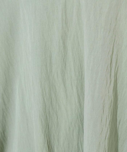 尼龍皺感法式袖襯衫