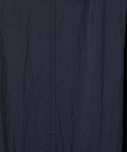 尼龍皺感法式袖襯衫