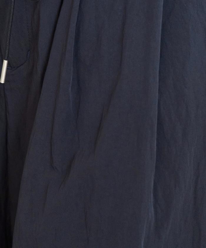 Nylon皺感褶襉褲子