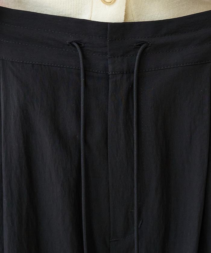 Nylon皺感褶襉褲子