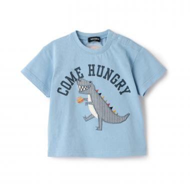 人氣補貨 直營店未售 恐龍貼布圖案 短袖T恤