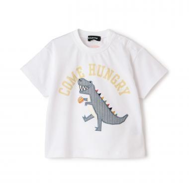 人氣補貨 直營店未售 恐龍貼布圖案 短袖T恤